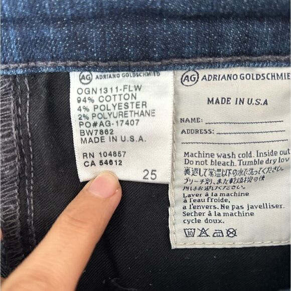 AG Adriano Goldschmied THE PIXIE Roll-up Short - Picture 8 of 9